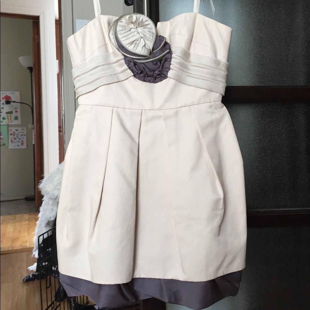 NWOT BCBG Max Azria runway silk dress SIZE 4